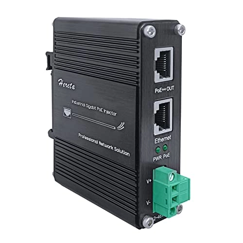 LNK-INJ-95W - 48-57VDC 95W 2 IEEE 802.3at / LTPoE++ 10/100/1000Base-TX
