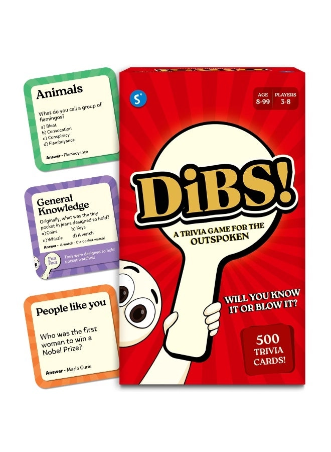 Skillmatics DIBS! - Card Game