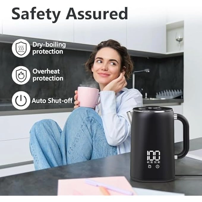 Stainless Steel Travel Electric Kettle