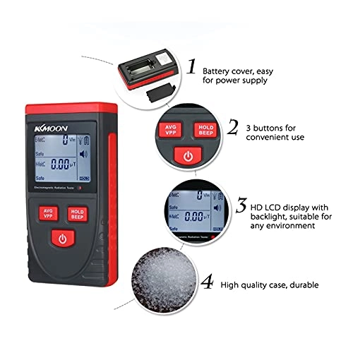 EMF Meter - Digital LCD Portable