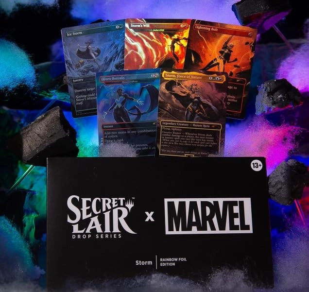 MTG Decks & More Secret Lair x Marvel's Storm - Foil Edition