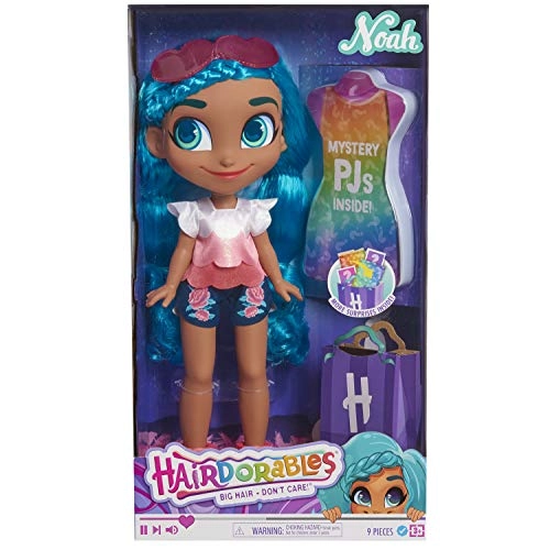 Noah Doll - 18-Inch Blue Hair Mystery Fashion Ages 3+