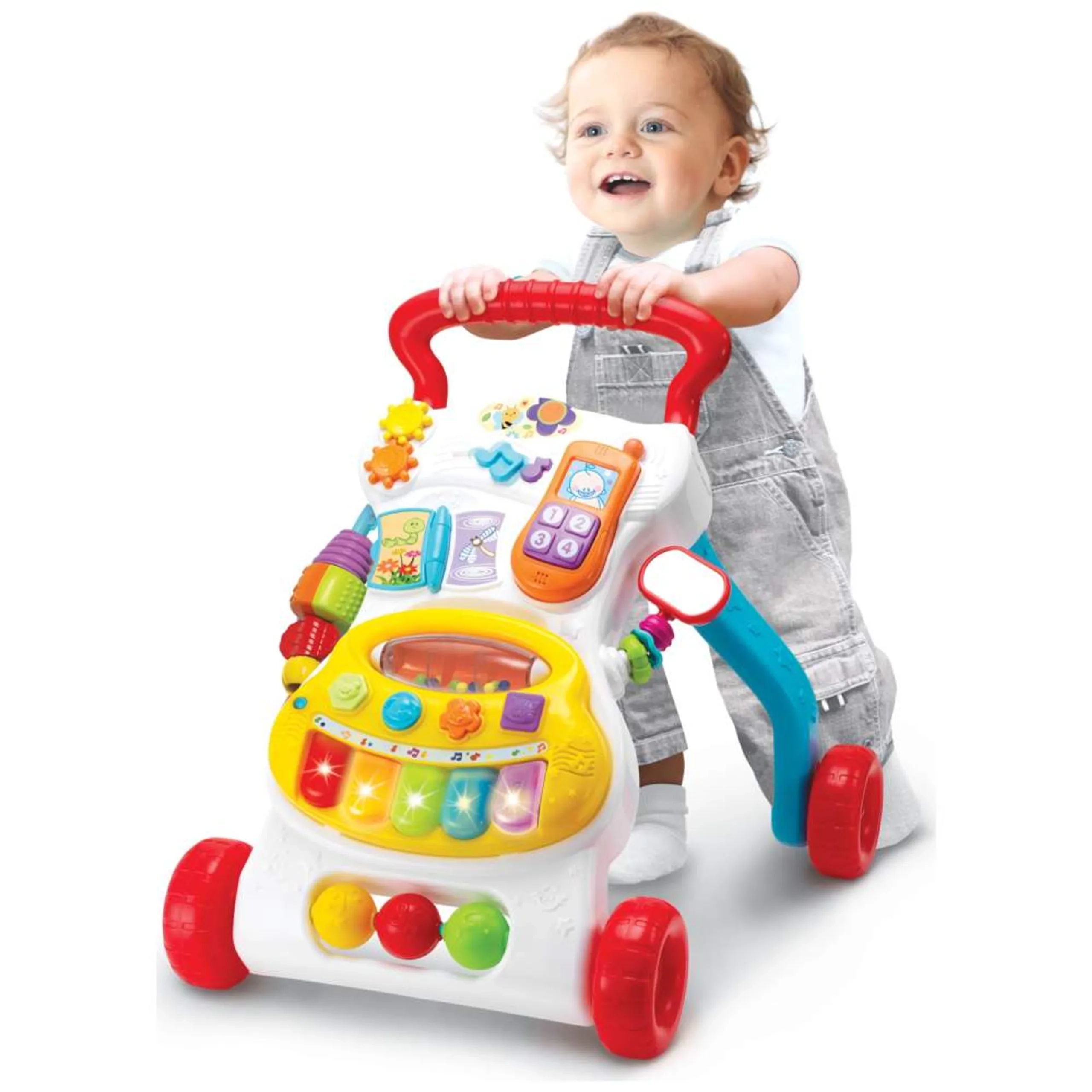 Grow With Me Musical Walker - Detachable Piano Keyboard Flashing Lights