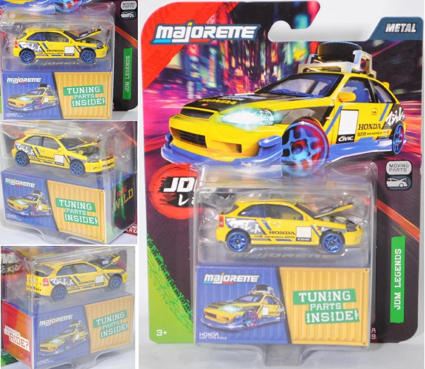 JDM Legends Deluxe Cars - 1:64 6pcs
