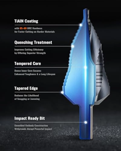 4M35-01 - Cobalt Steel 1 19 Sizes, 3/16" to 1-3/8"