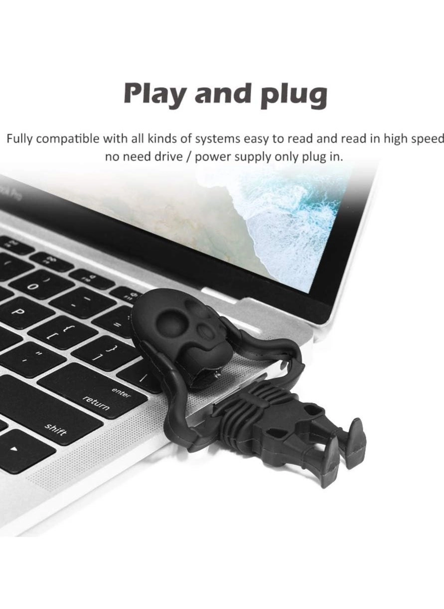 Cartoon Skeleton Flash Drive  32GB