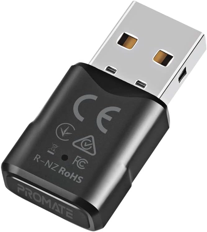 Promate Bluetooth Adapter - Bluetooth 5.0 USB
