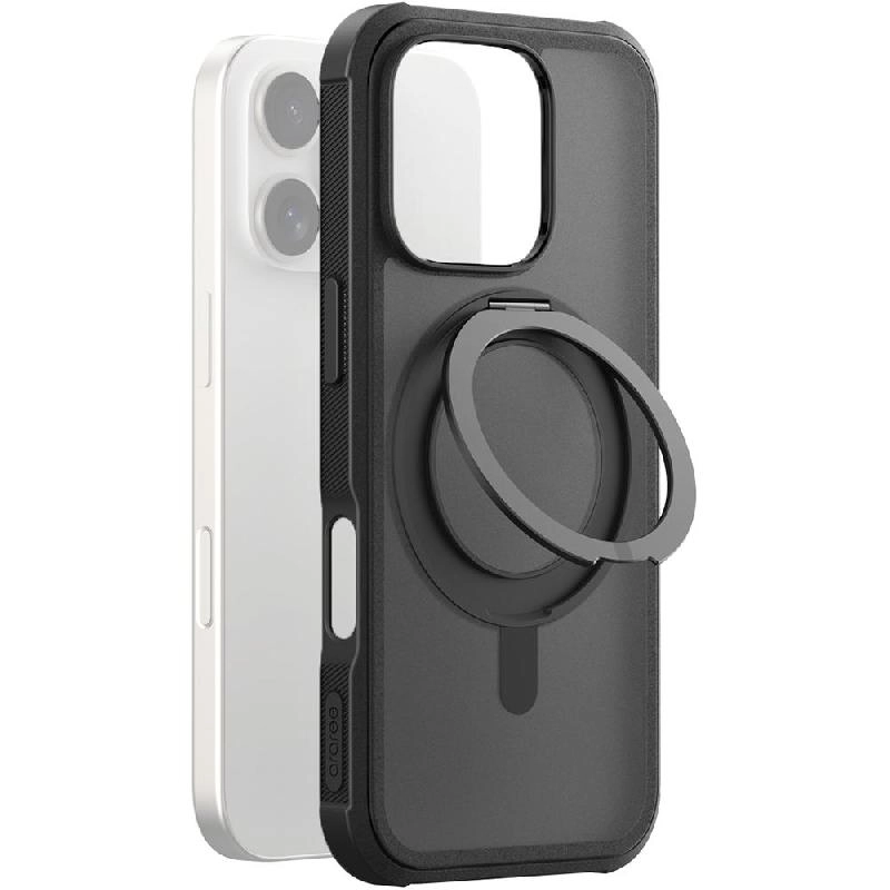 araree DUPLE M STAND Back Cover with MagSafe for iPhone 16 Pro