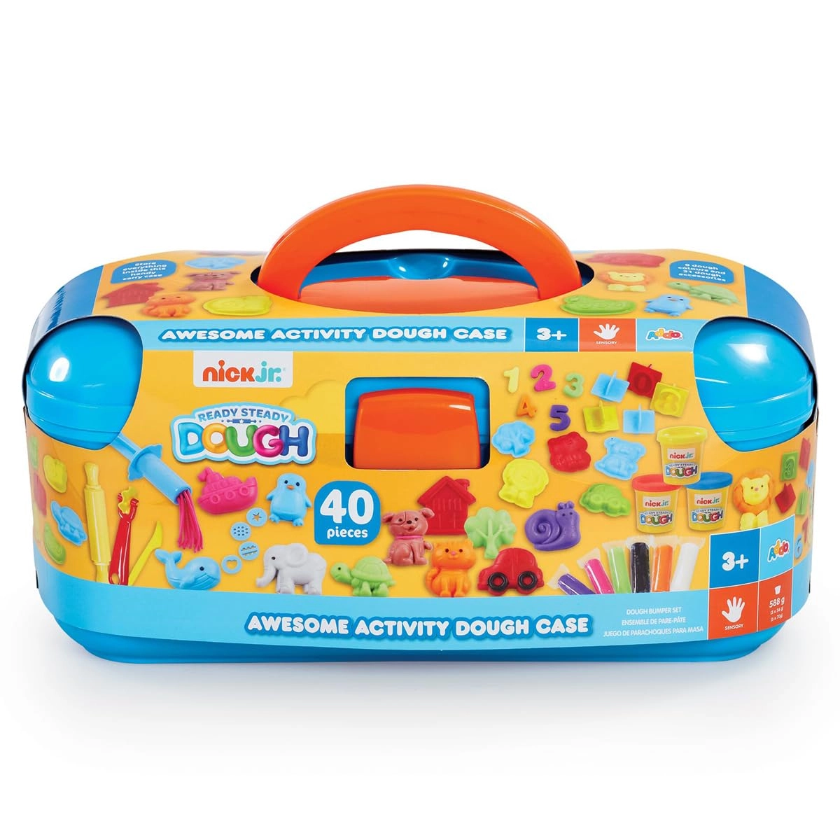 ADDO Nick Junior Awesome Activity Dough Case - 3+ years 40 pcs
