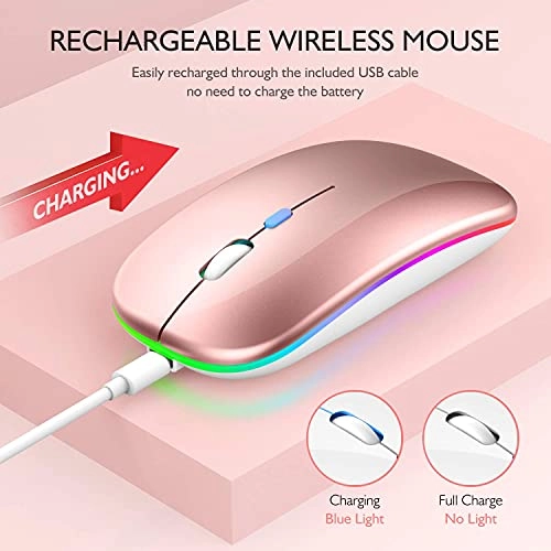 Slim Rechargeable Mouse - Bluetooth