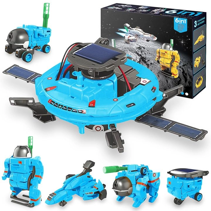 Playsheek Solar Robot Kit - Science - 8-12 years