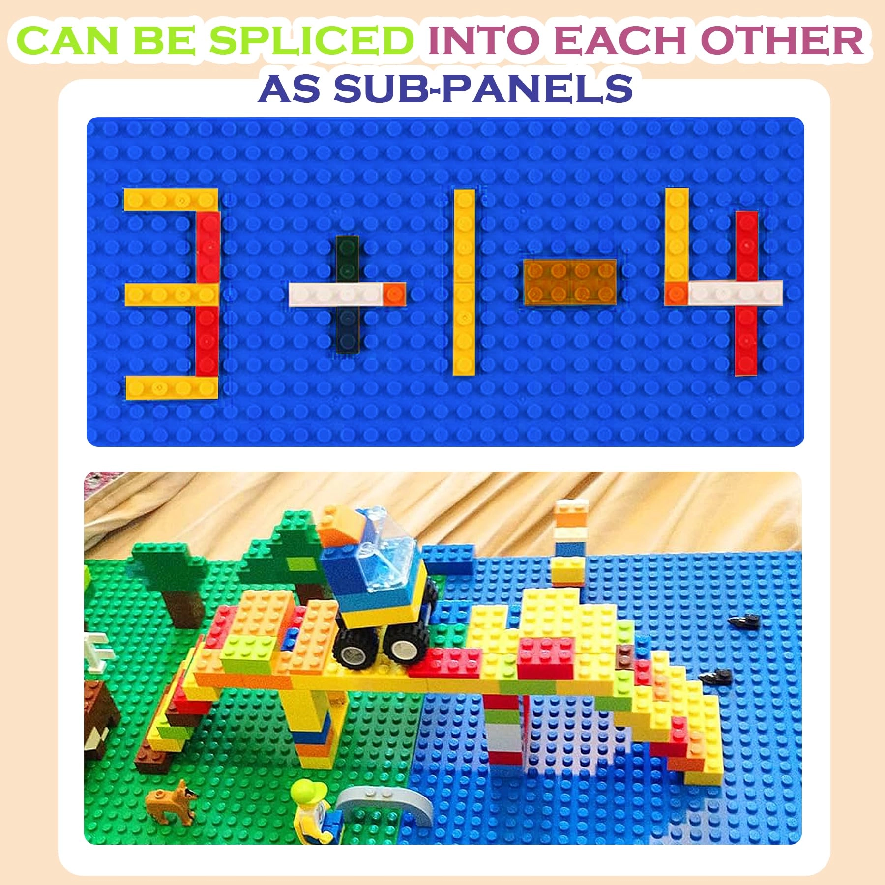 Building Baseplates - 4 pcs