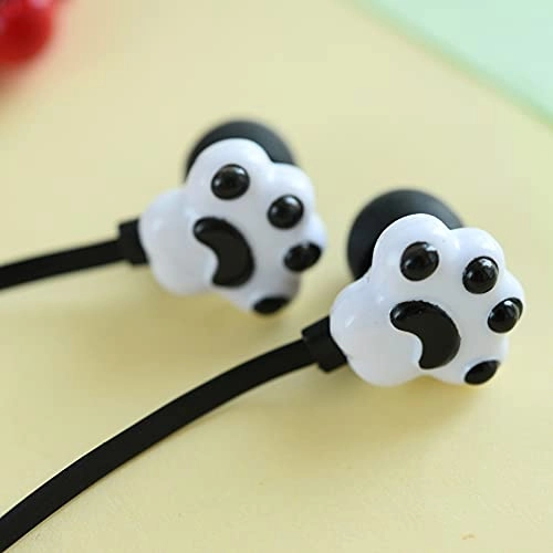Cute Cat Claw Wired Earphone Bundle