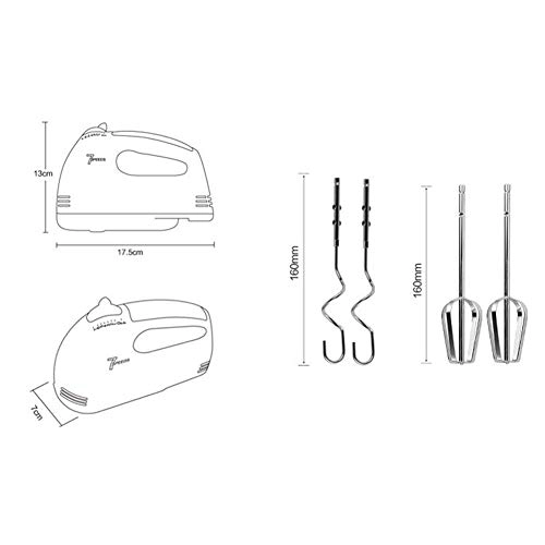 Household automatic mixer