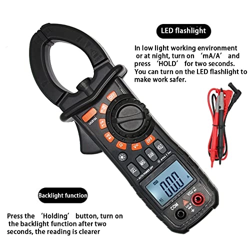 Digital Clamp Meter - 600A 36mm