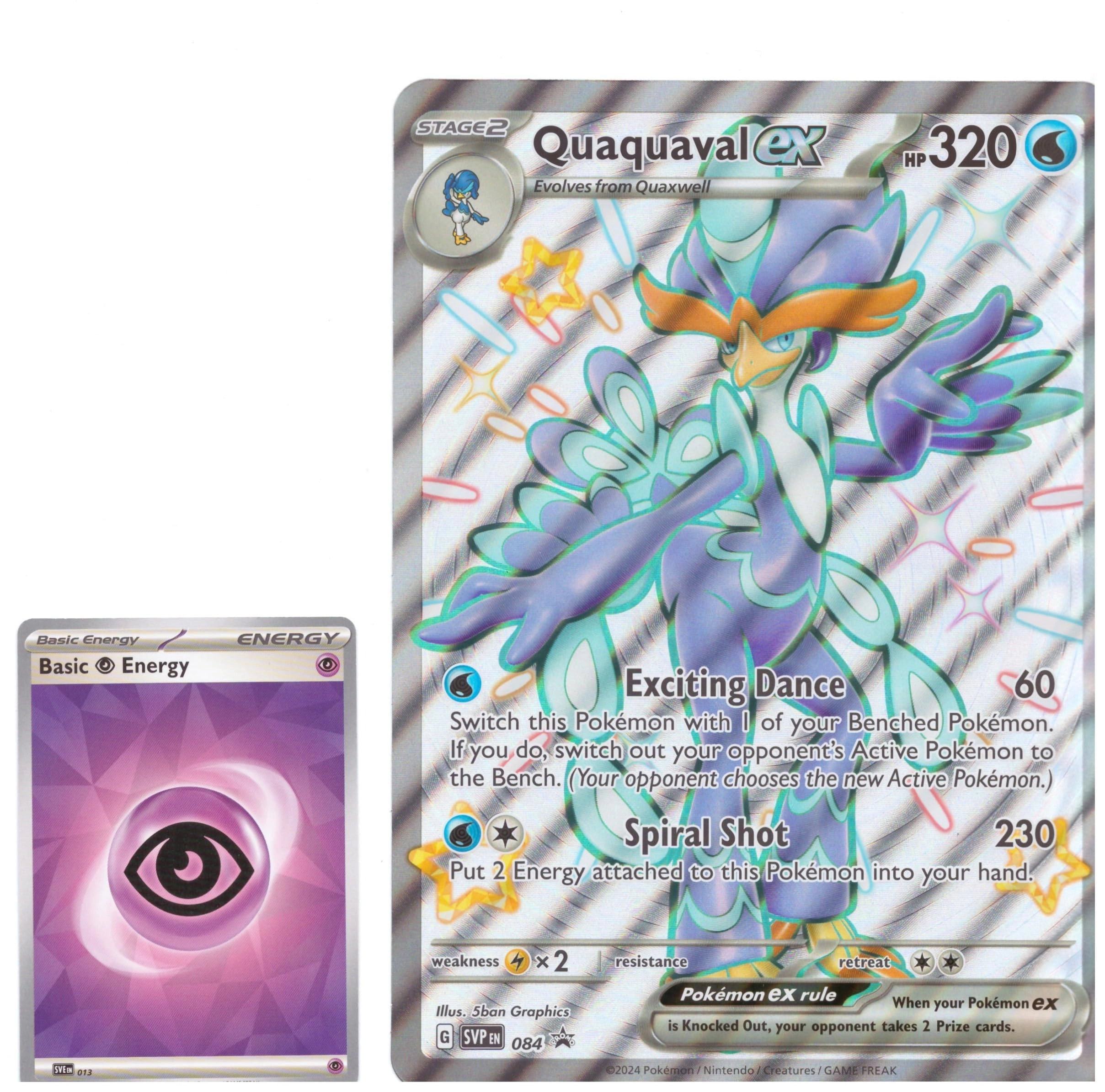 BB-Toy-Trades Pokemon Quaquaval XXLEN00 - English