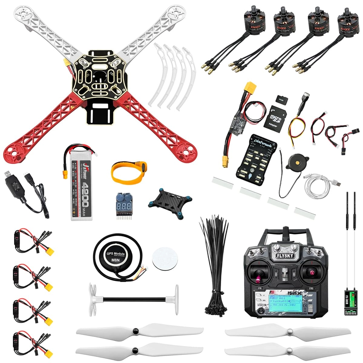 F450 - Drone Kit with Pixhawk Integrated GPS