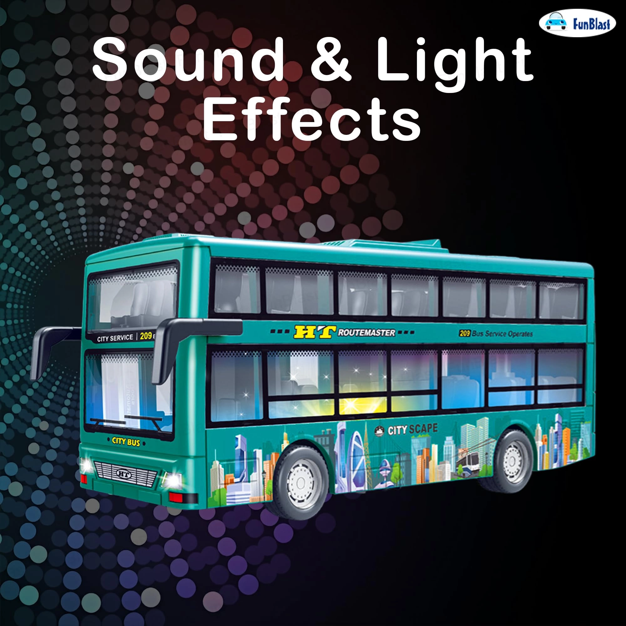 City Bus Toy - 1 Count