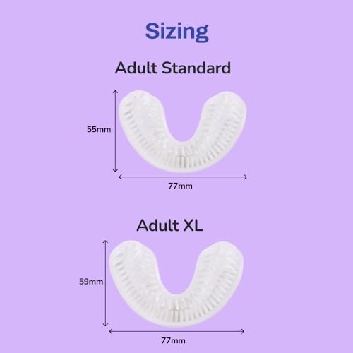 Single-sided Nylon Brush Head - U-shaped 2 Count