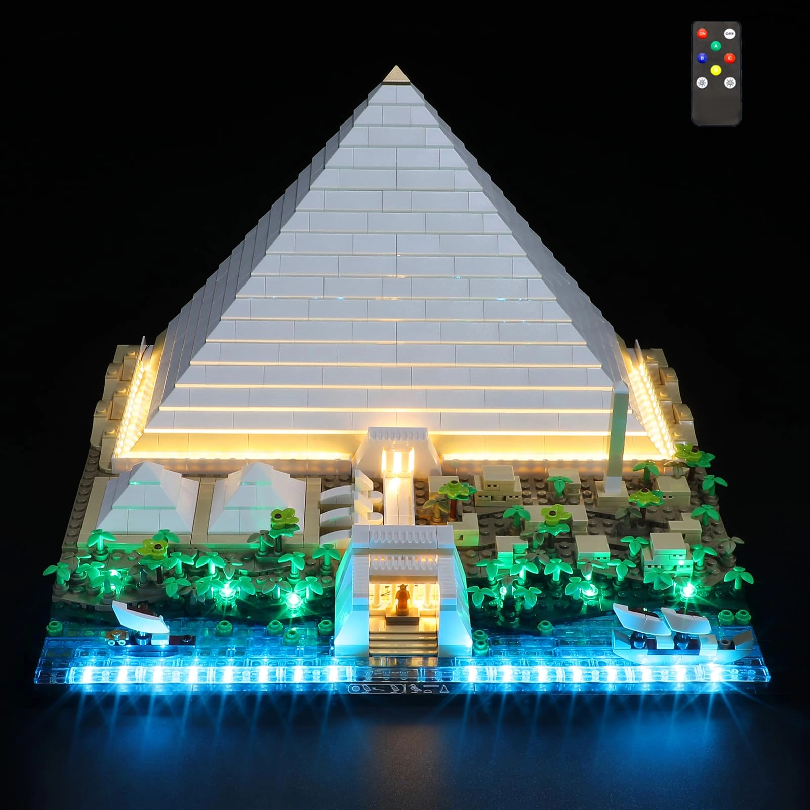LIGHTAILING Light Set for LEGO Cheops Pyramid 21058 - LED Lighting Set Remote Control