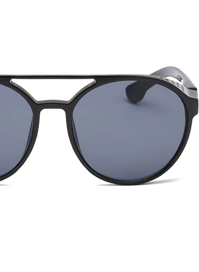 Round Sunglasses - 55 mm Grey