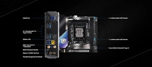 Phantom Gaming Z890i Nova - Intel Core Ultra LGA1851 DDR5 9466 MHz