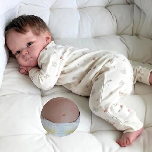 Anano Reborn Baby Doll - 18 in Full Silicone