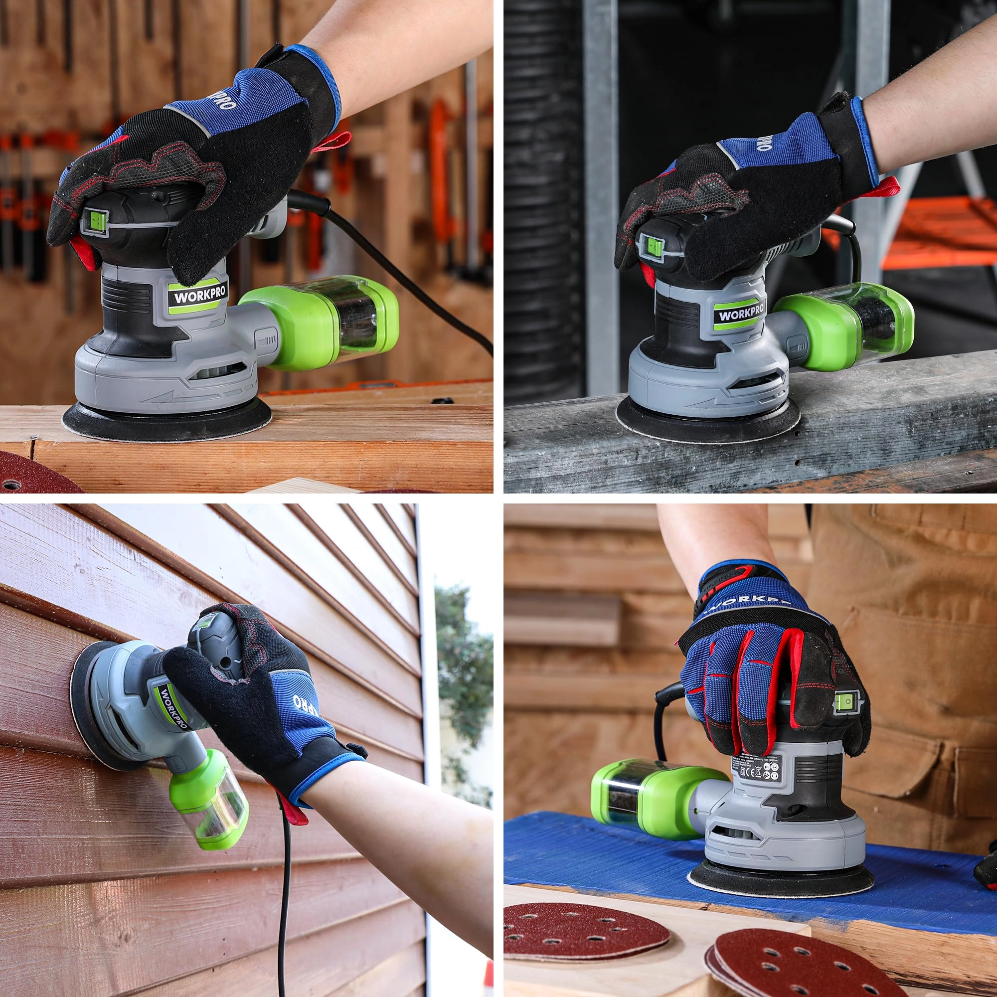 Orbital Sander - 300 W 125 mm 13000 RPM