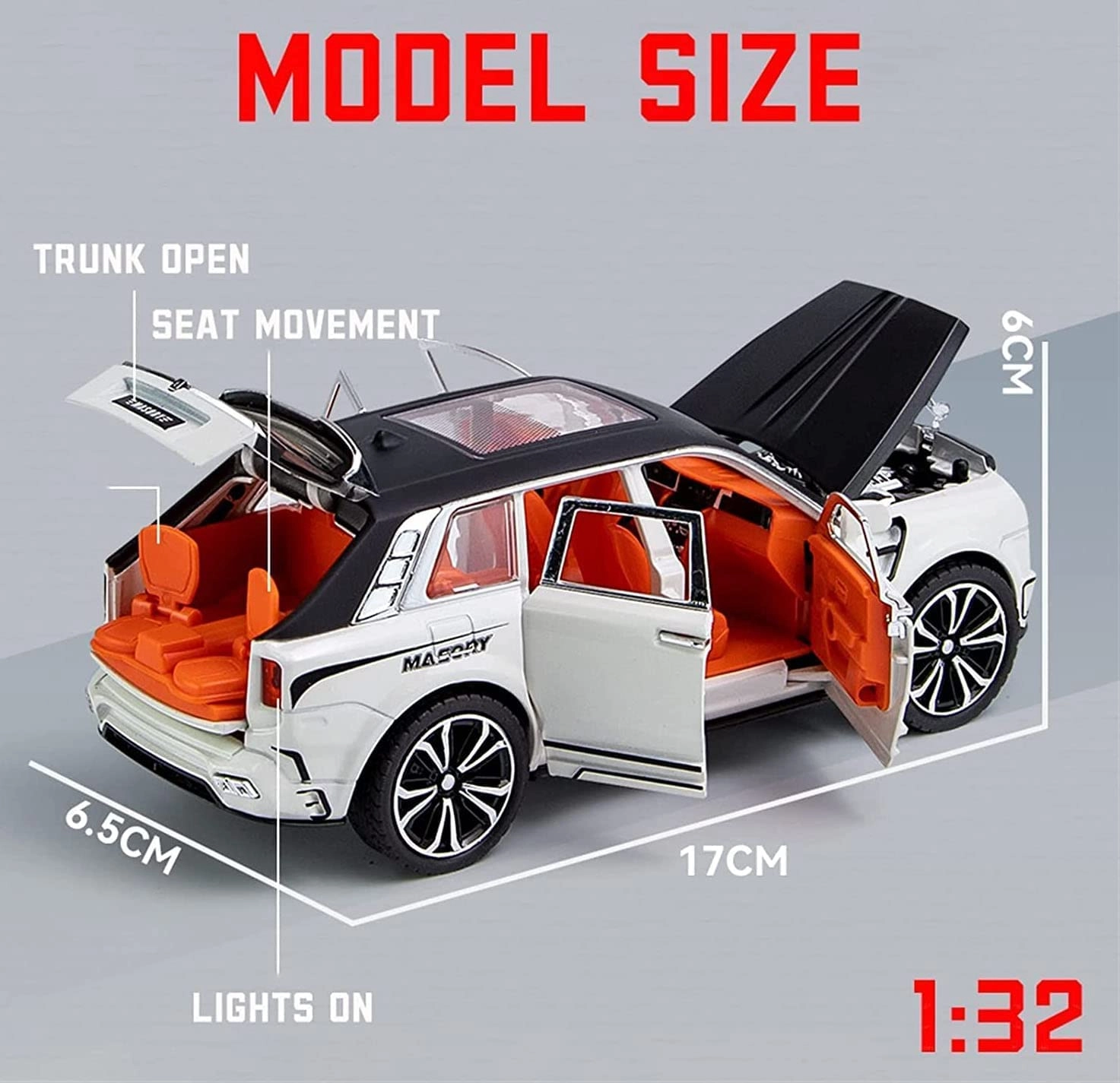 Rolls Royce CULLINAN - 1:32 RED