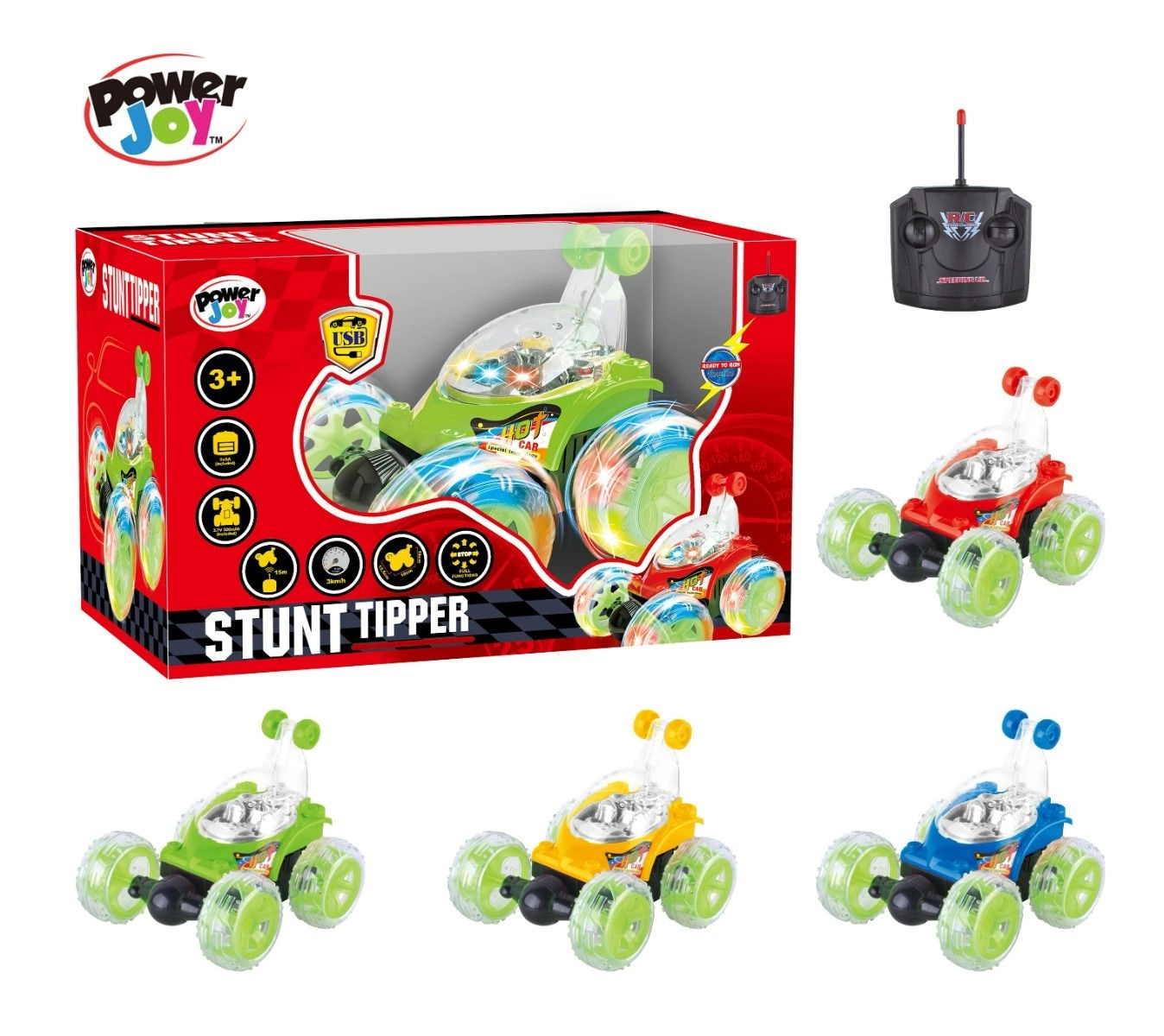 Power Joy R/C Stunt Tipper