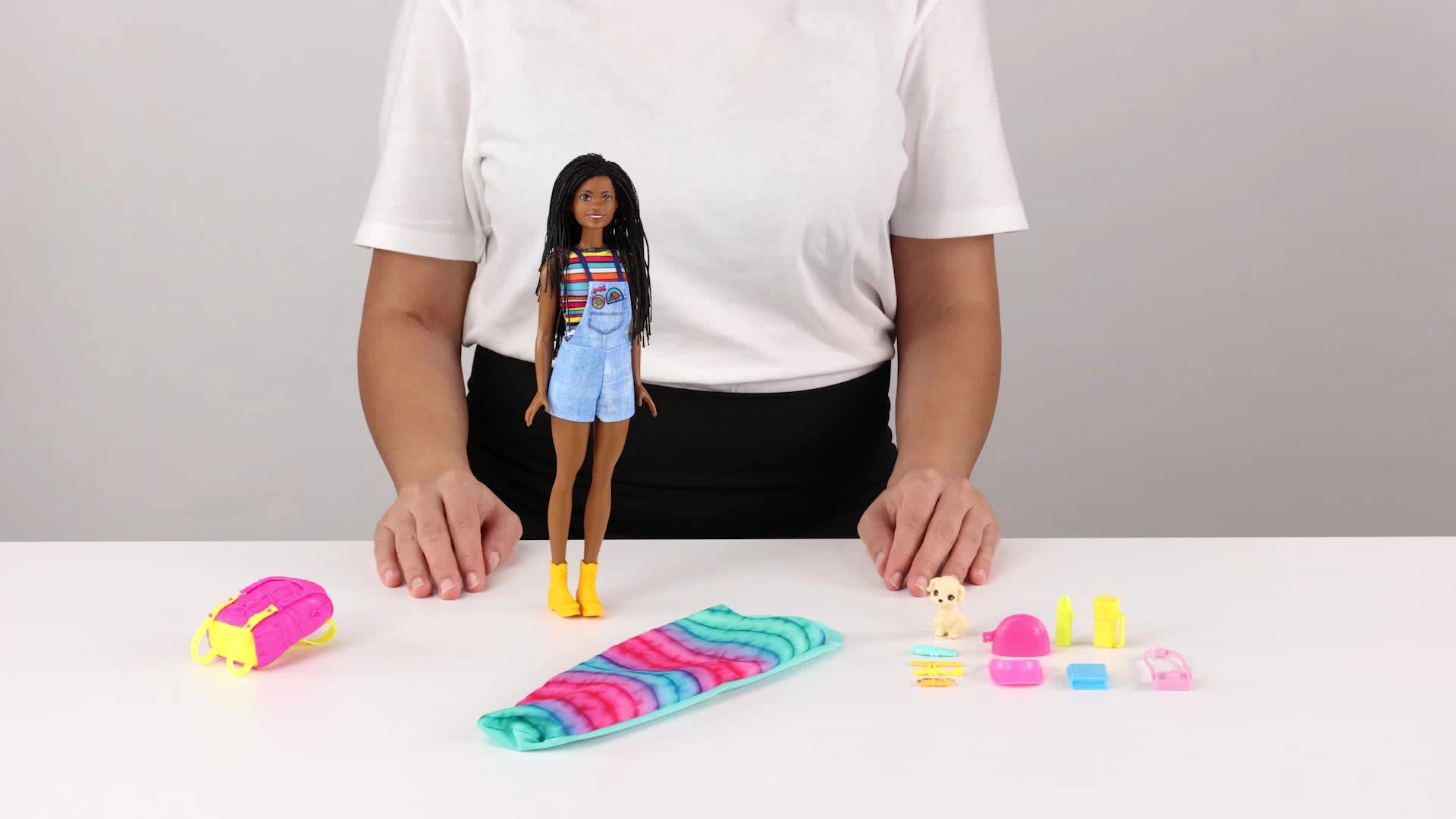 Camping Dolls - Malibu Brooklyn 10+ Accessories Ages 3+