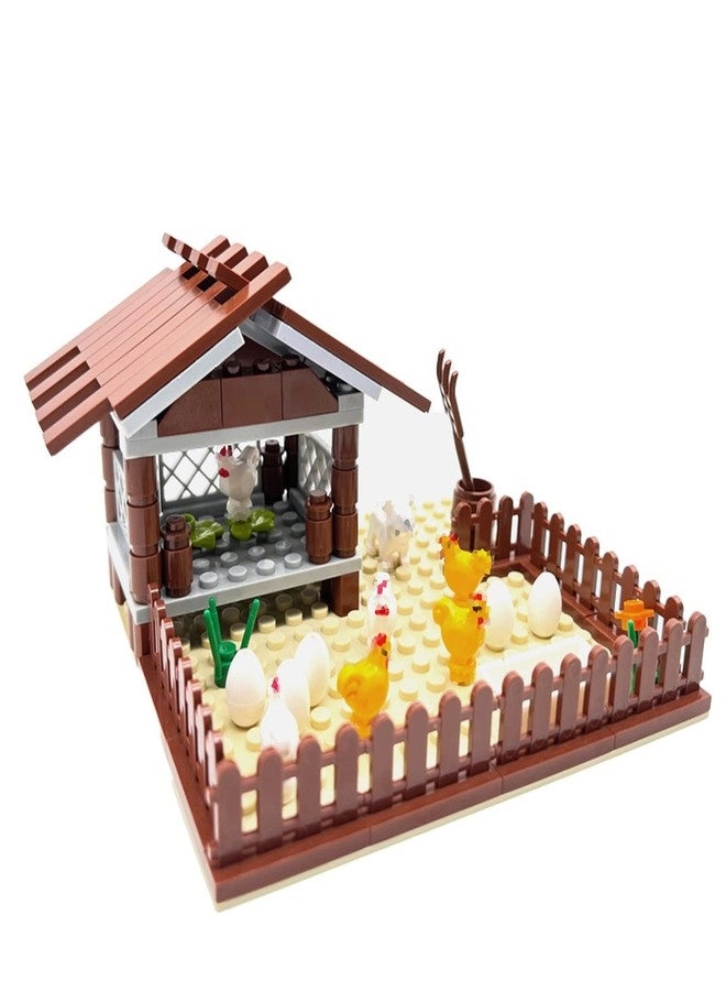 Farm Animals Zoo Building Block Set A