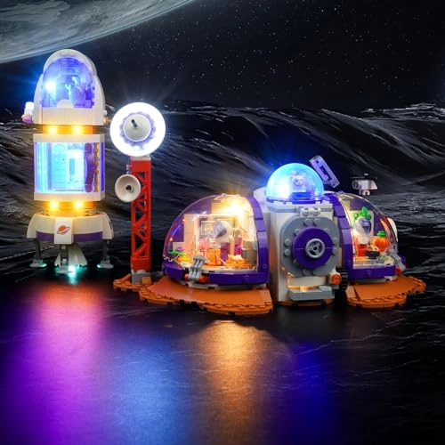 LED Light Kit for LEGO Friends 42605 Mars Room Base with Rocket - Plastic 1pcs