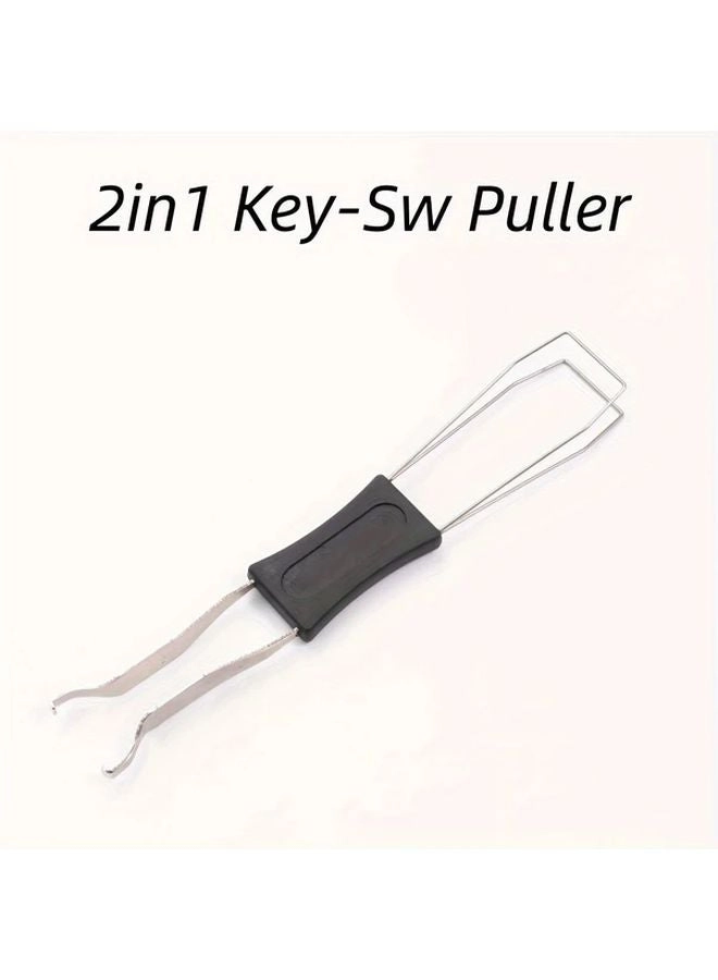 Generic Keycap Puller - 3pcs 2 in 1 Stainless Steel