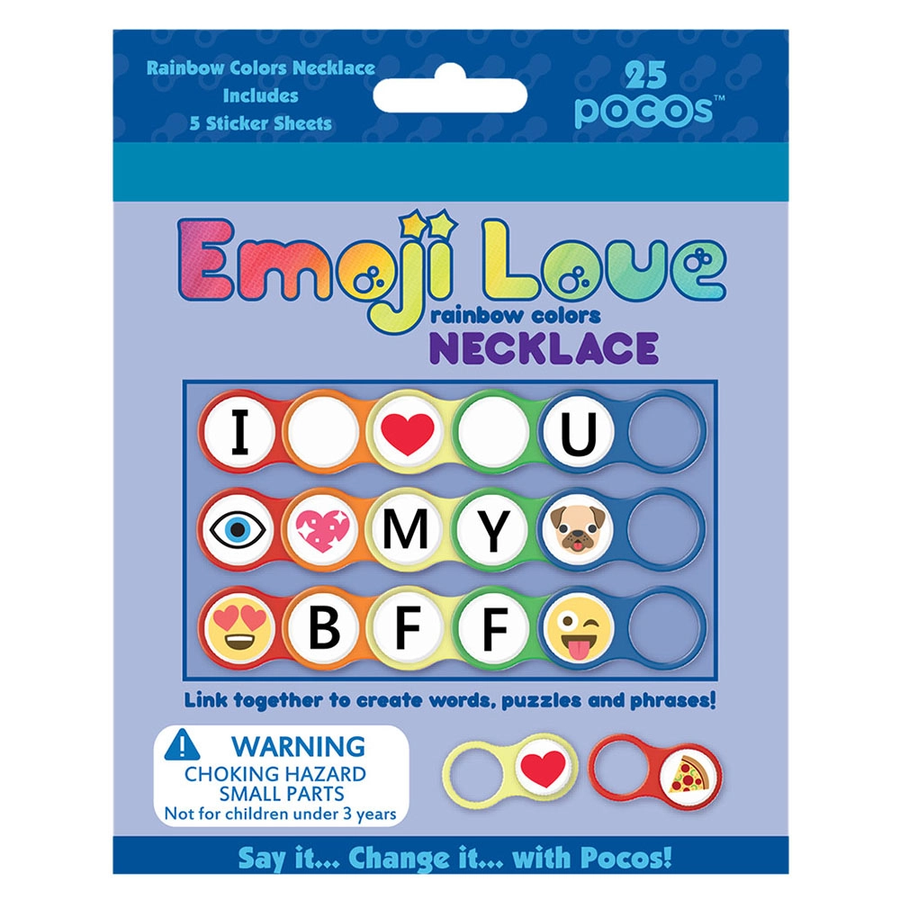 Necklace Kit - Rainbow Colour 25pcs