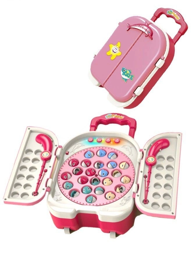 Magnetic Fishing Game - Rotating Board 2 in 1