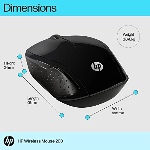 X6W31AA 200 Mouse - Wireless