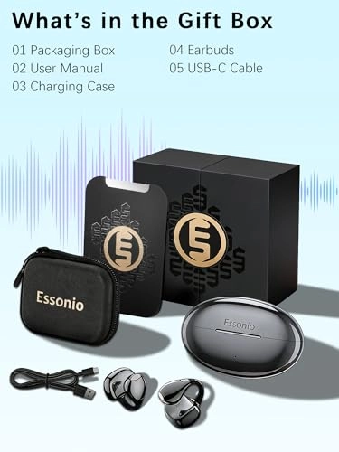 Open Ear Earbuds Wireless Earbud