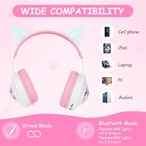Kids Bluetooth Headphones Wireless Headphone