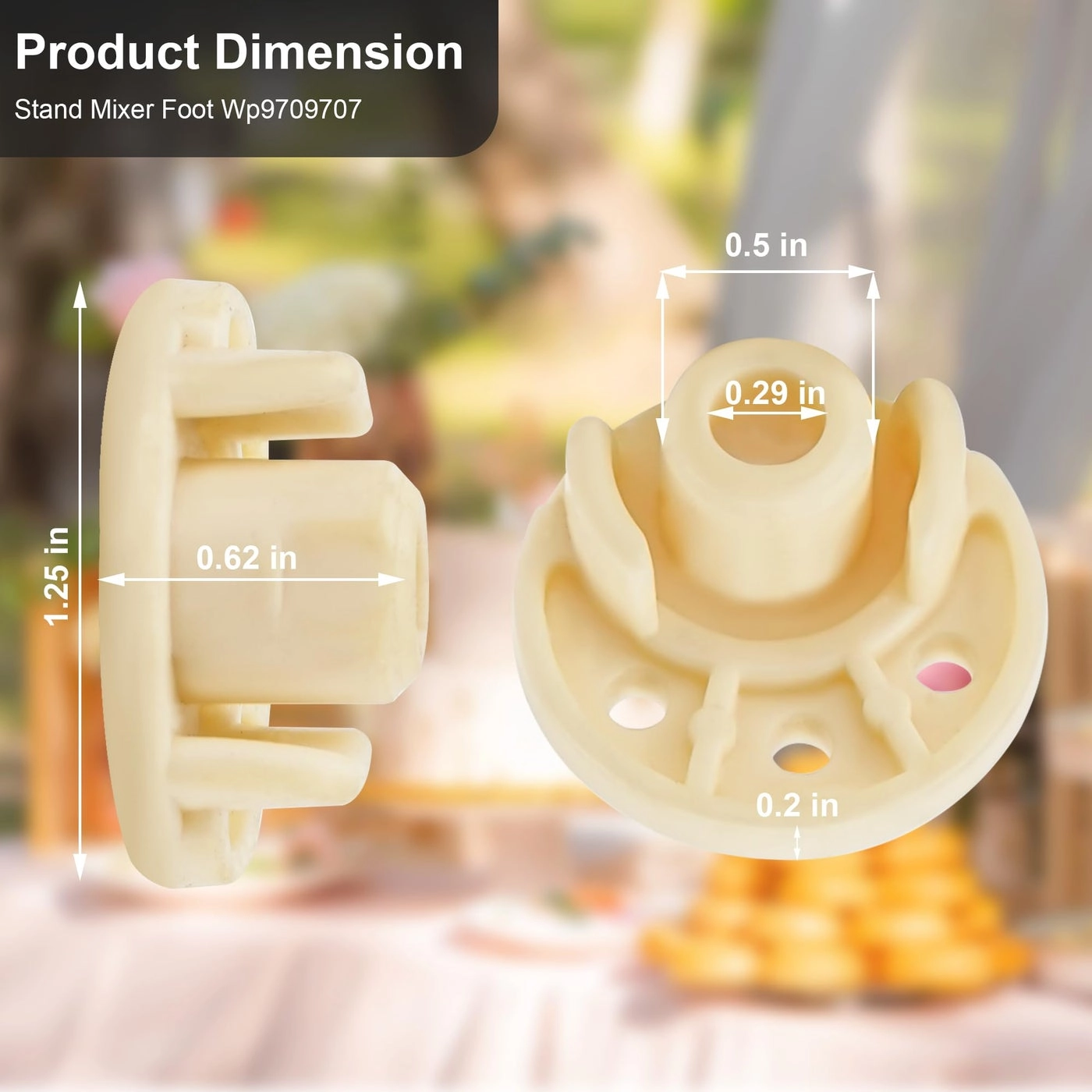 Mixer Bottom Rubber Foot