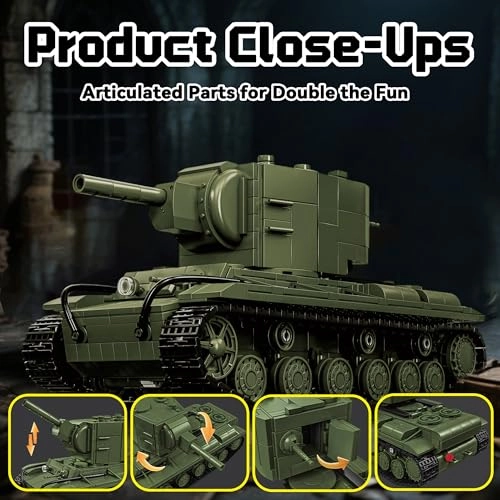 KV-2 Tank - 1321pcs