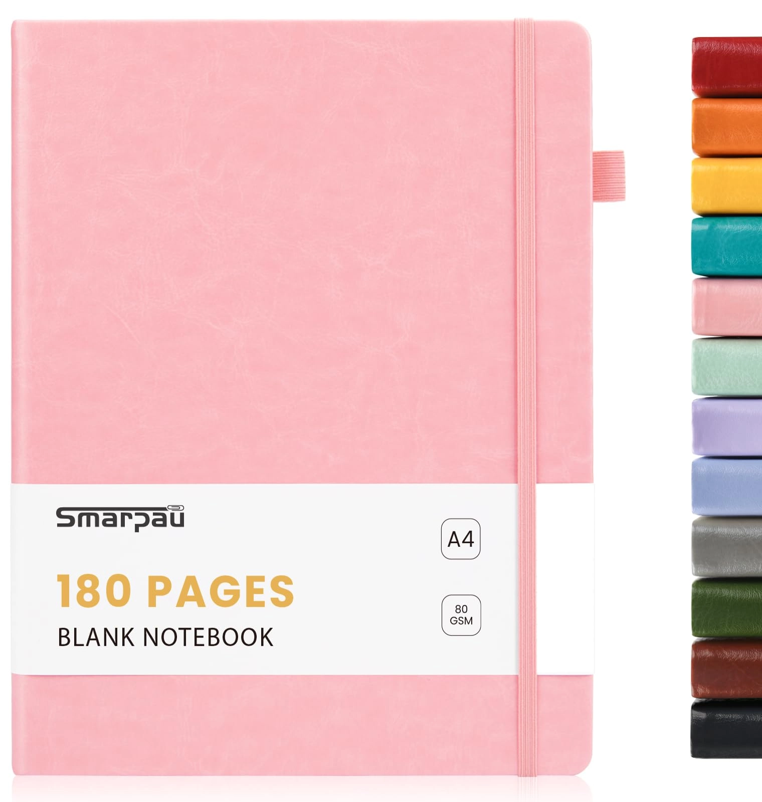 Notebook A4 Hardcover - Blank 180 Pages