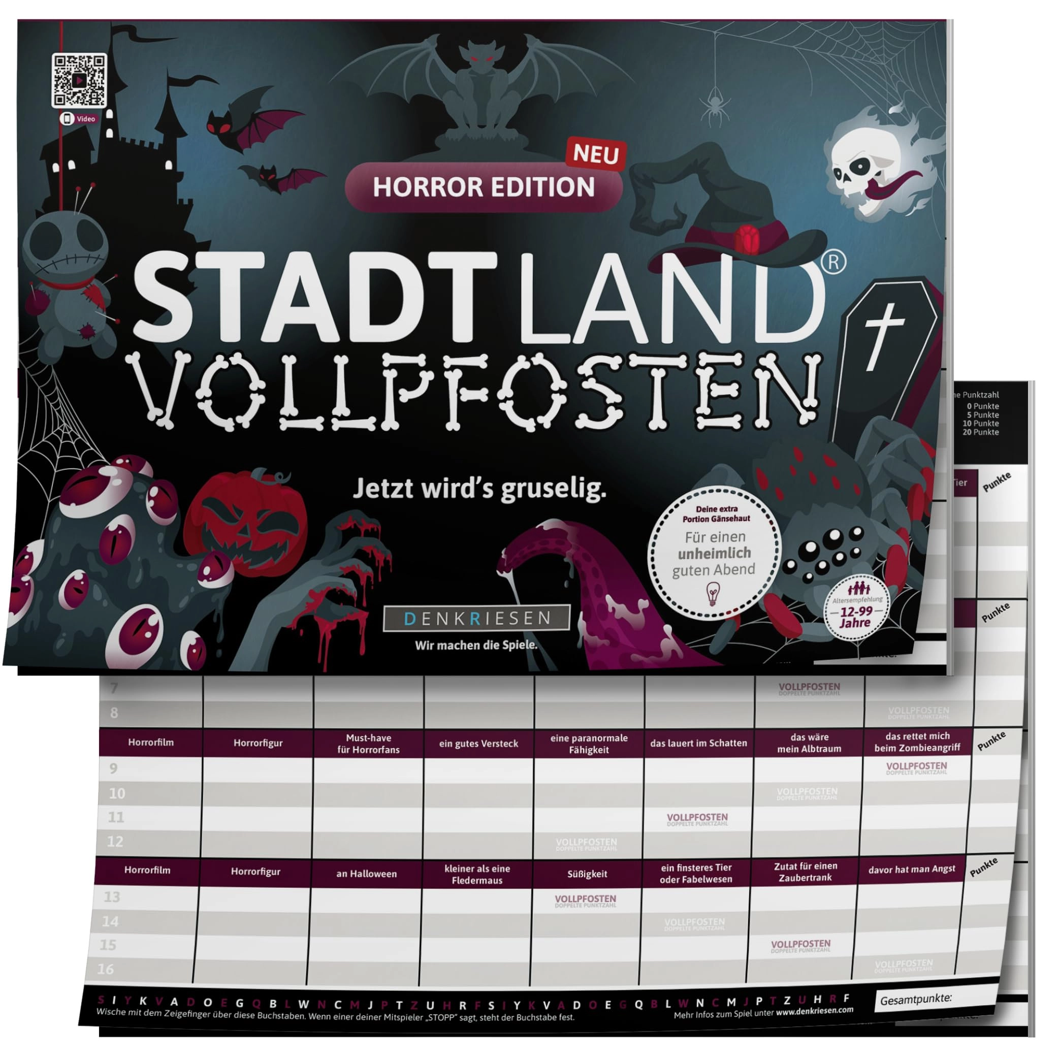 Denkriesen STADT LAND VOLLPFOSTEN - Horror Edition (German)