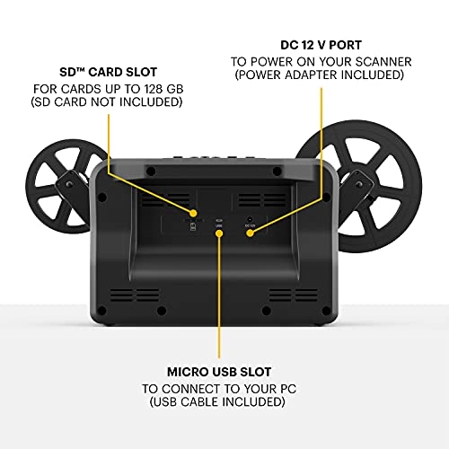 REELS 8mm & Super 8 Films Digitizer Converter - USB