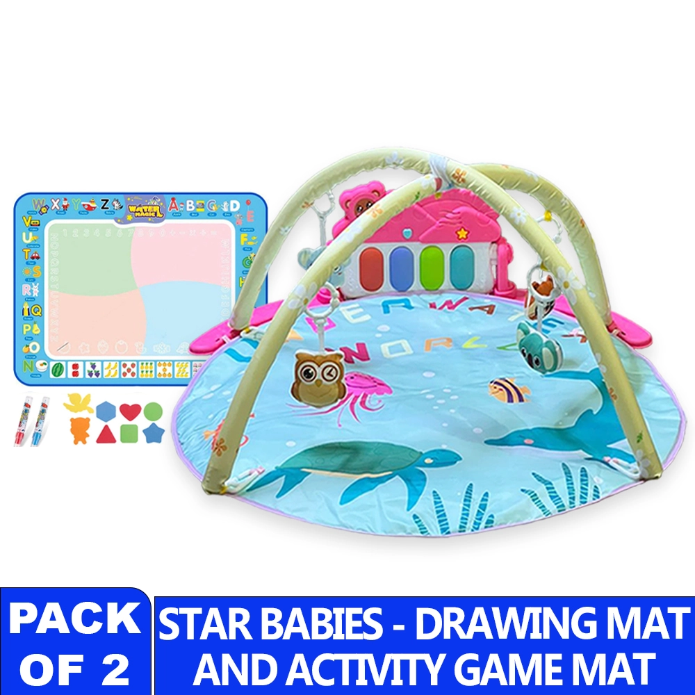 Baby Drawing Mat - Suitable for 6 months & above + Playing Mat