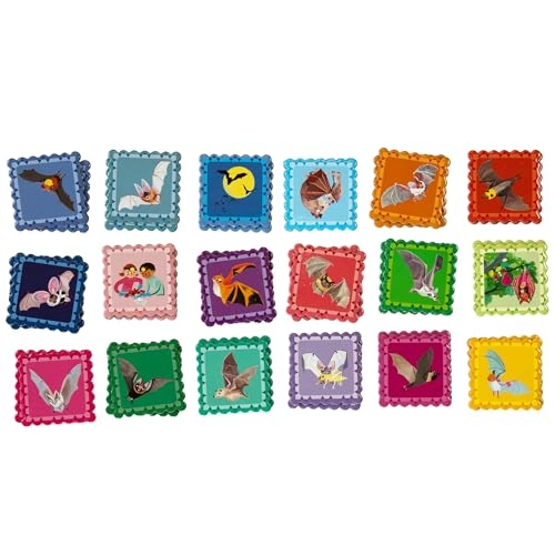 Bats Little Square Memory & Matching Game - 3 years and up