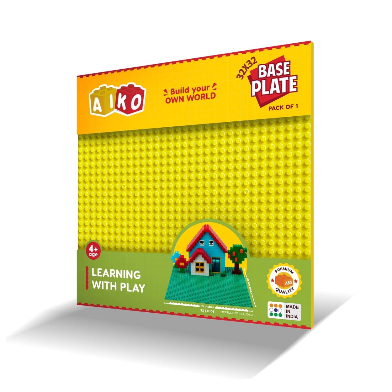 AIKO, customercare@aikotoys.com Base Plate - Toys 1 pcs