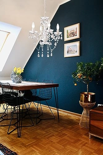 Mini Crystal Chandelier - 17 inches