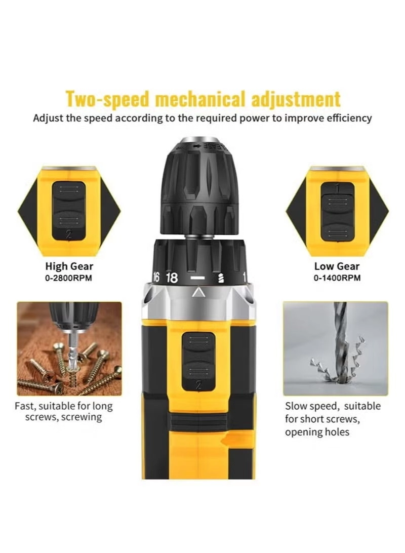 Cordless Drill - 1.5 Ampere-hour