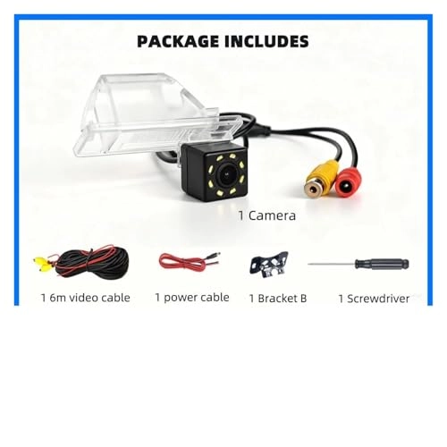 Car Rear View Camera - 8 LED Night Vision 648*480